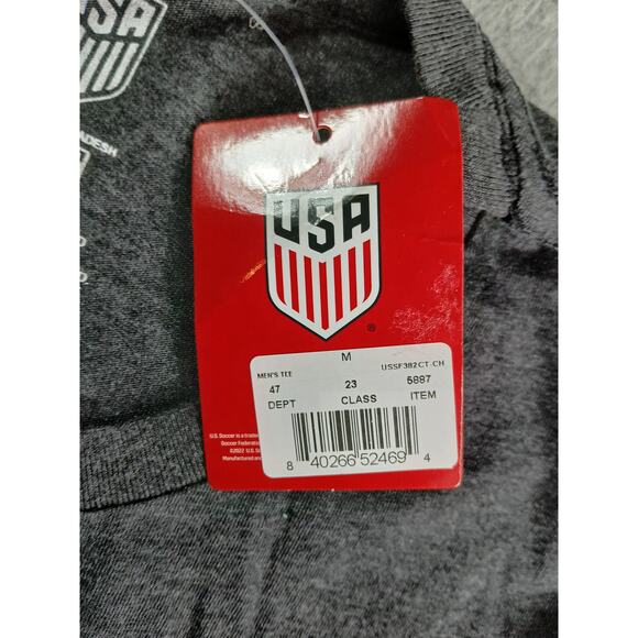 USA Soccer World Cup "Always Possible" Shirt Unisex Mens Medium Tee Graphic NWT - Picture 3 of 7